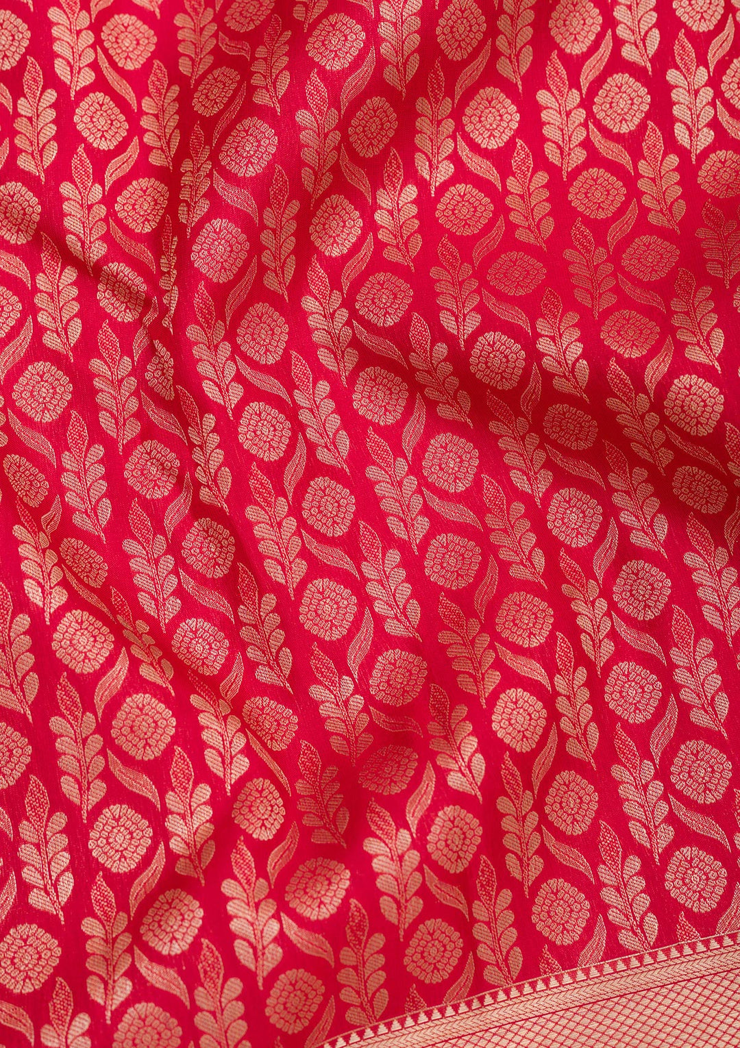 Red Zariwork Pure Silk Saree