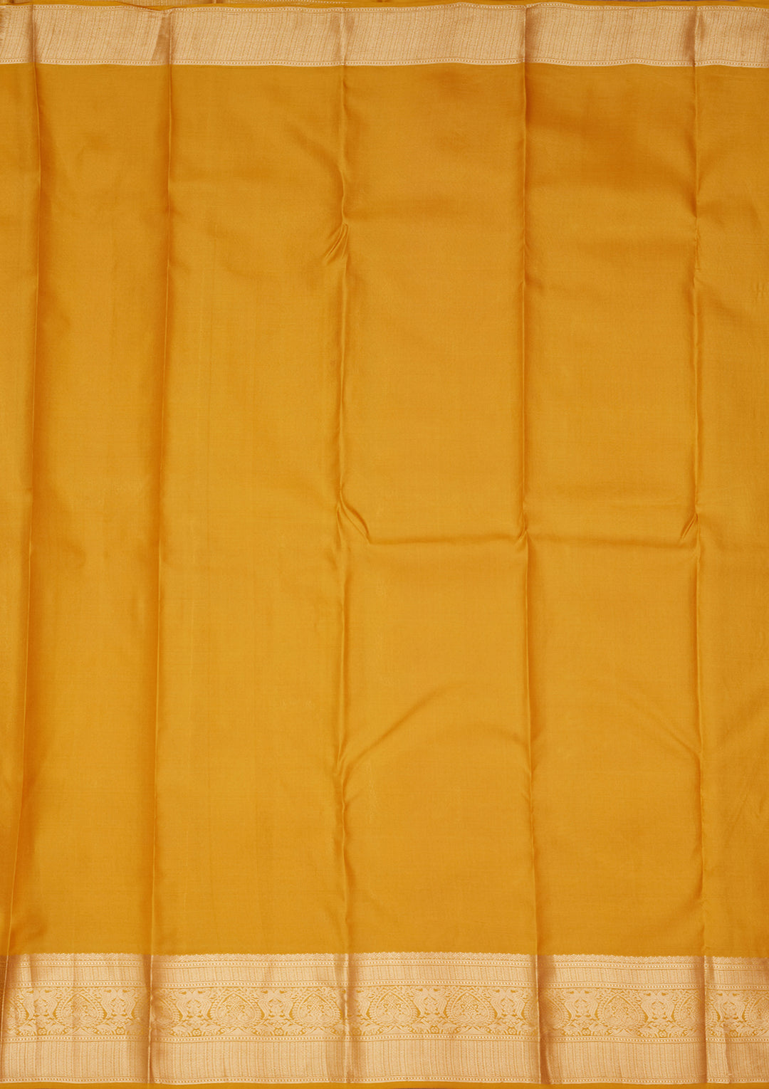 Mustard Zariwork Pure Silk Silk_Saree