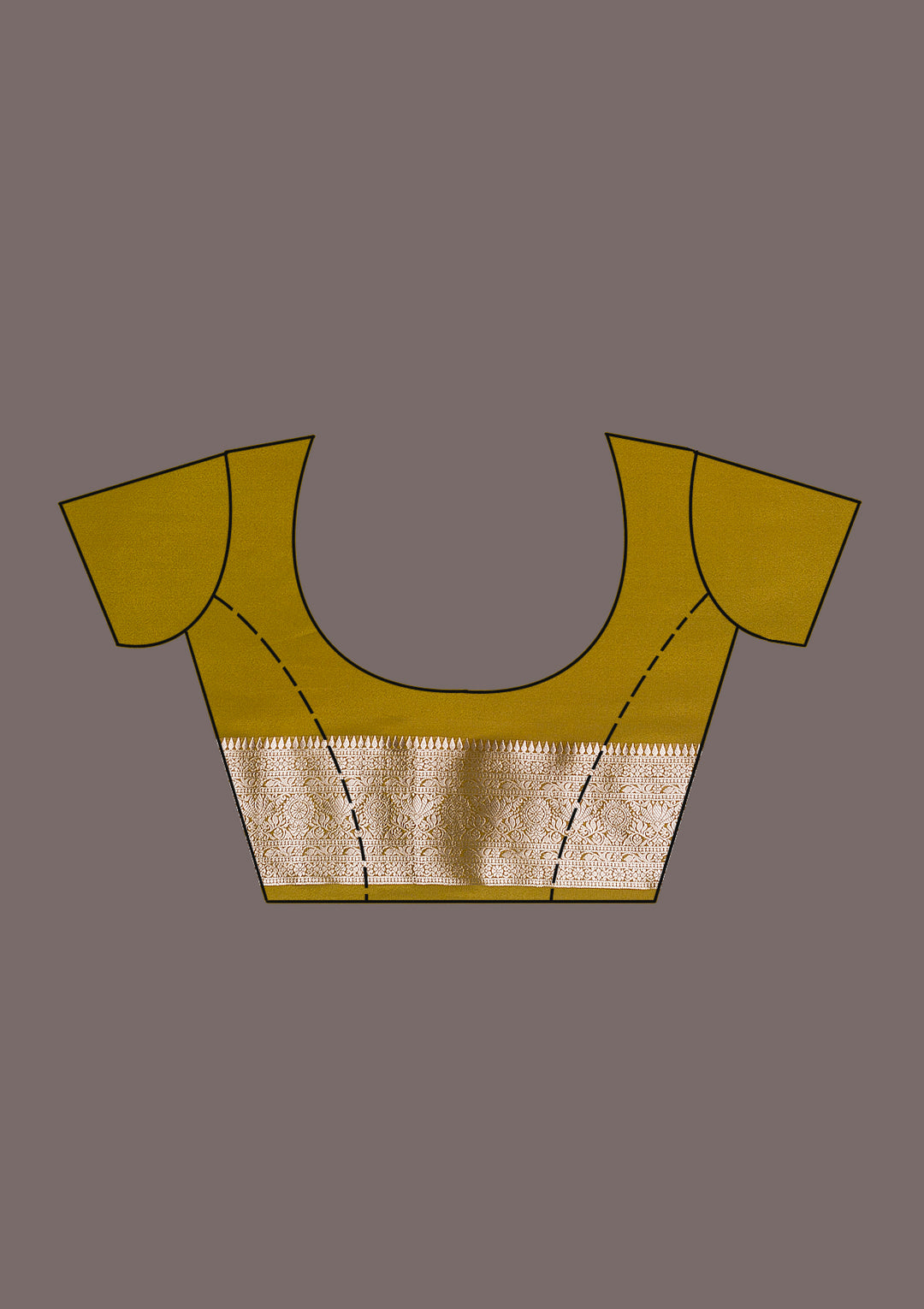 Bottle Green Zariwork Art Silk Saree