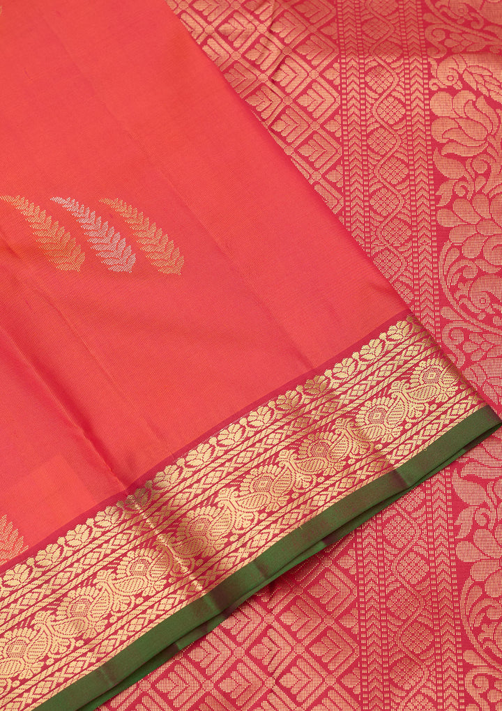Red Zariwork Pure Silk Saree