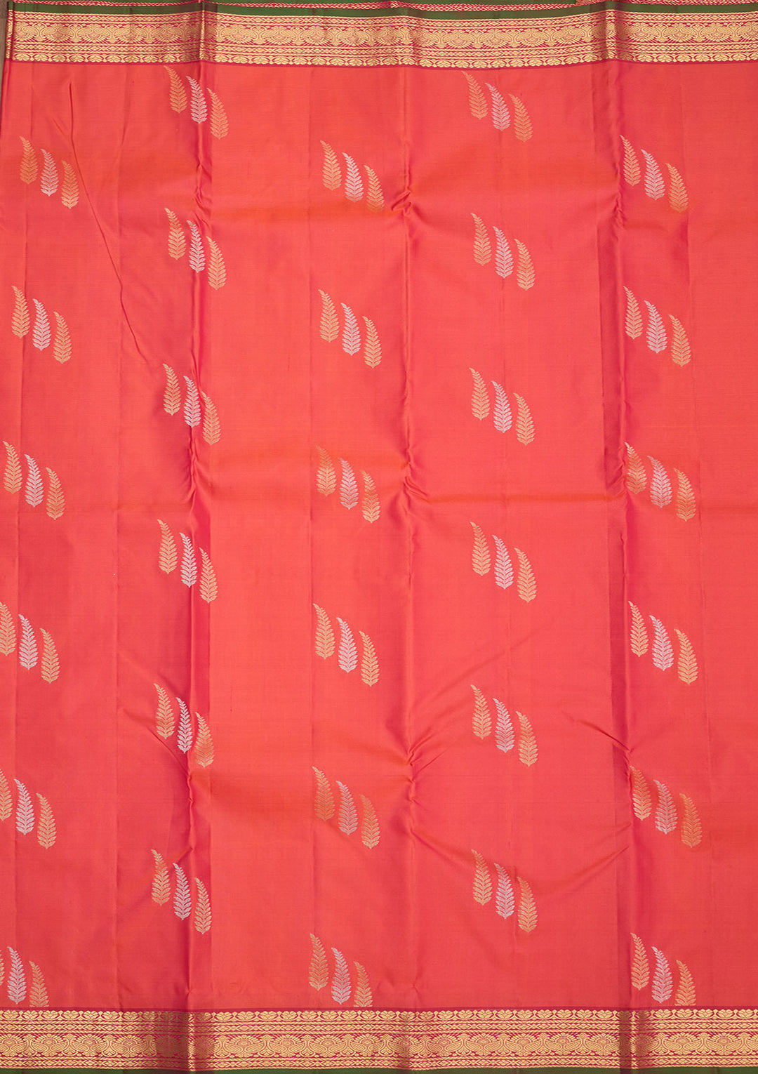 Red Zariwork Pure Silk Saree