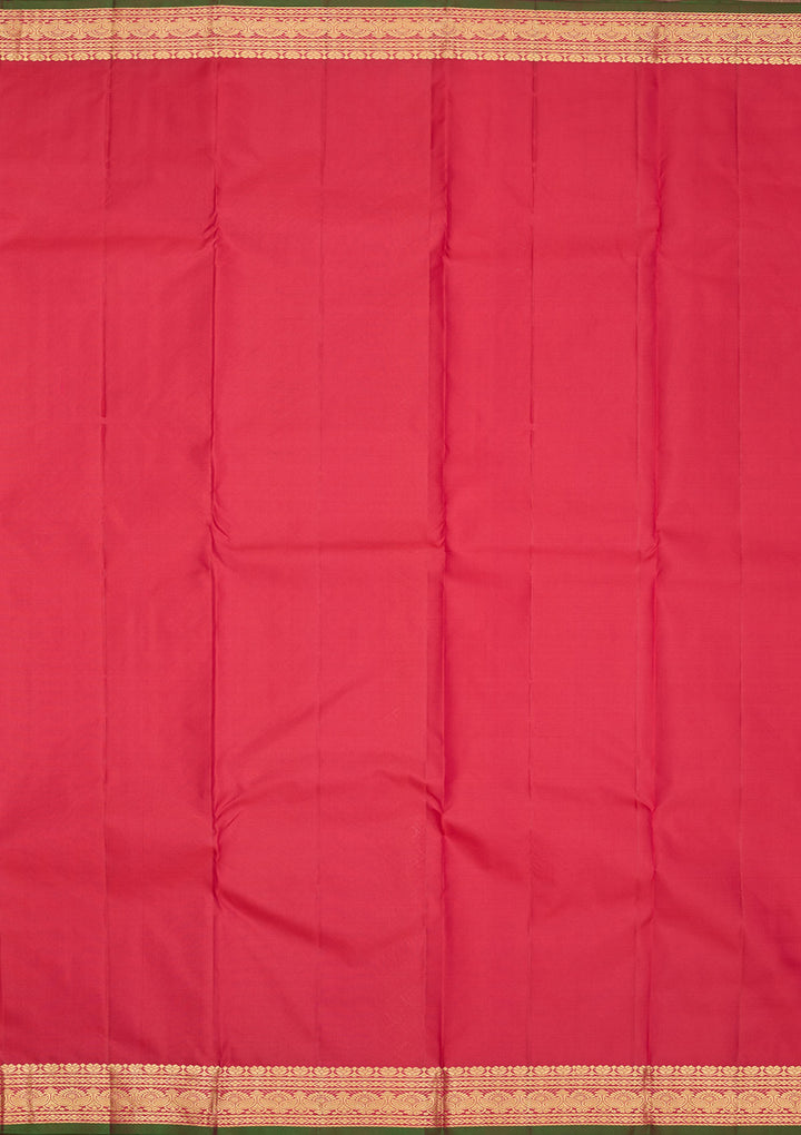 Red Zariwork Pure Silk Saree