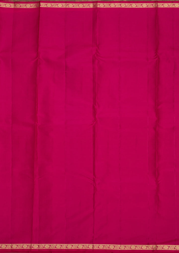 Purple Zariwork Pure Silk Saree