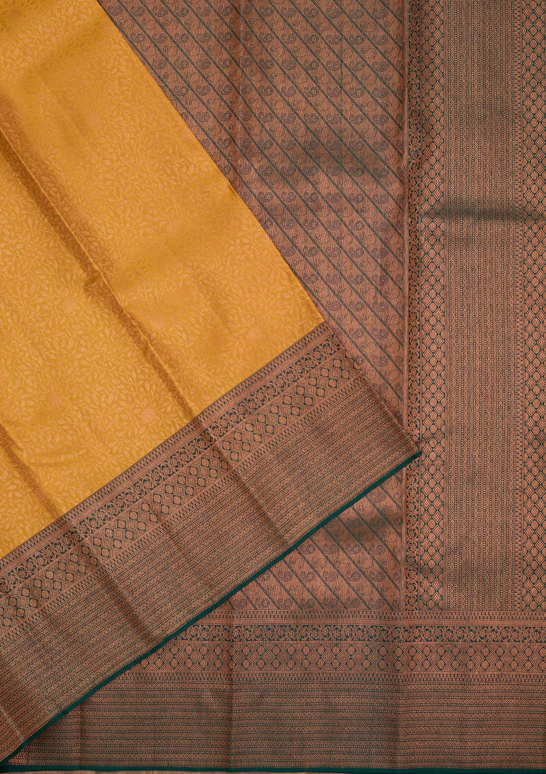 Yellow Zariwork Pure Silk Saree