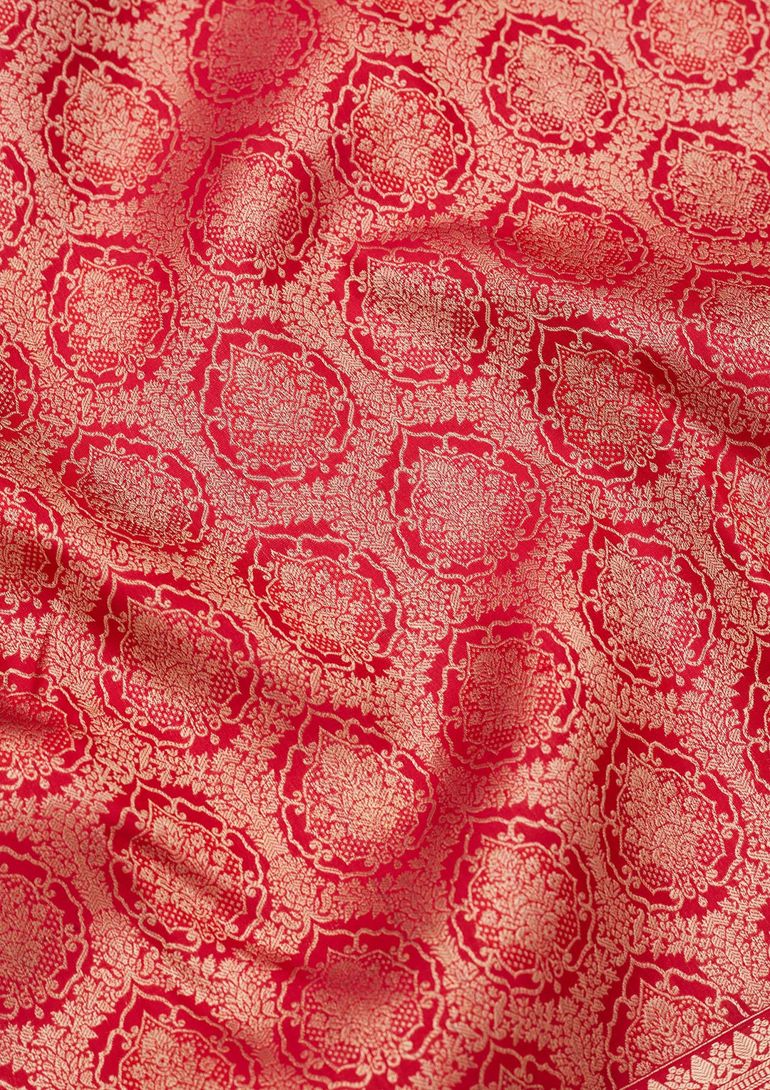 Red Zariwork Pure Silk Saree