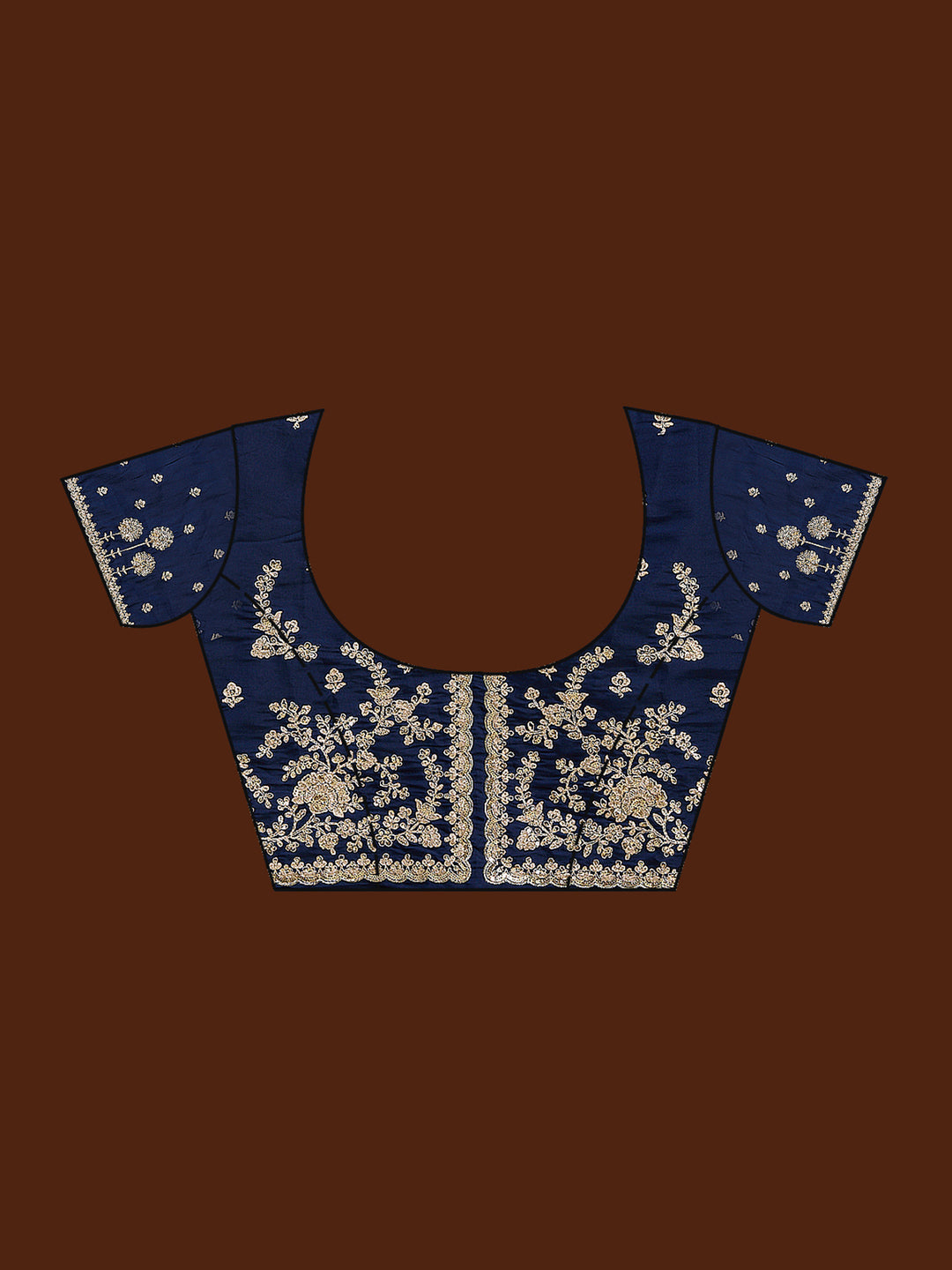 Grey Cording Tissue Saree