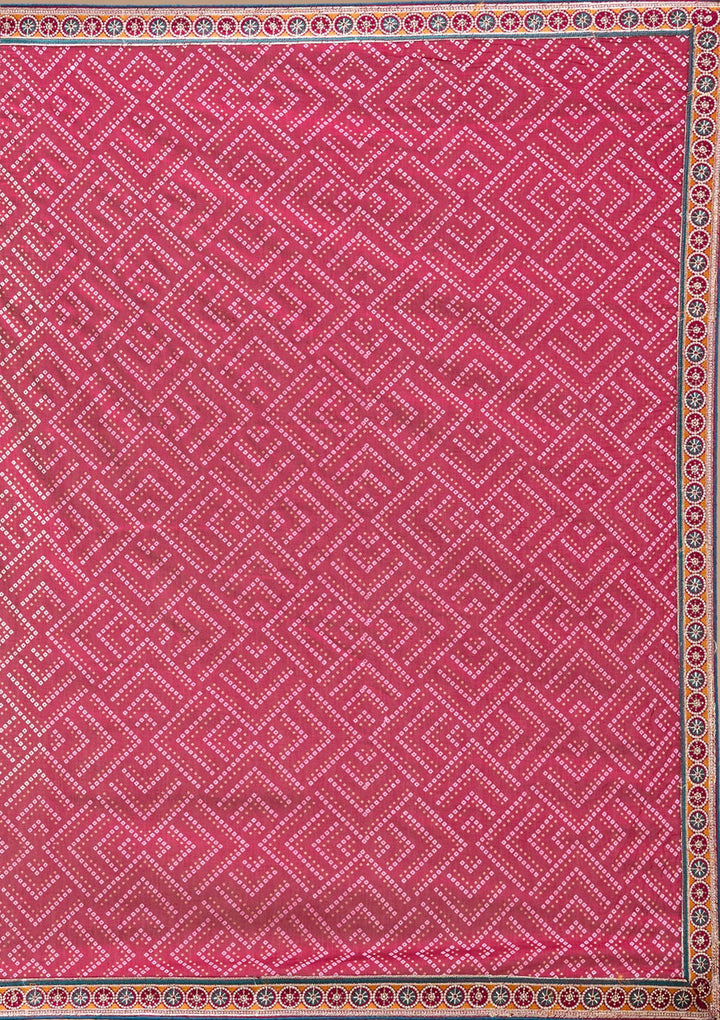 Wine Printed Soft Raw Silk Saree