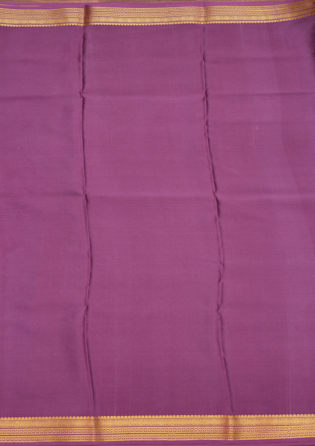 Purple Zariwork Pure Crepe Silk Saree