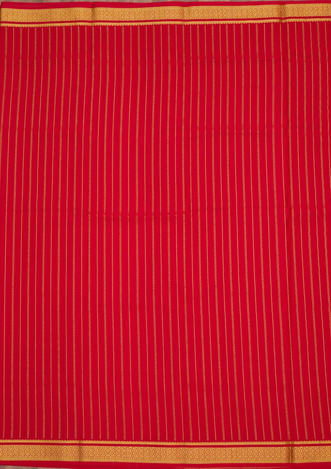 Red Zariwork Pure Crepe Silk Saree