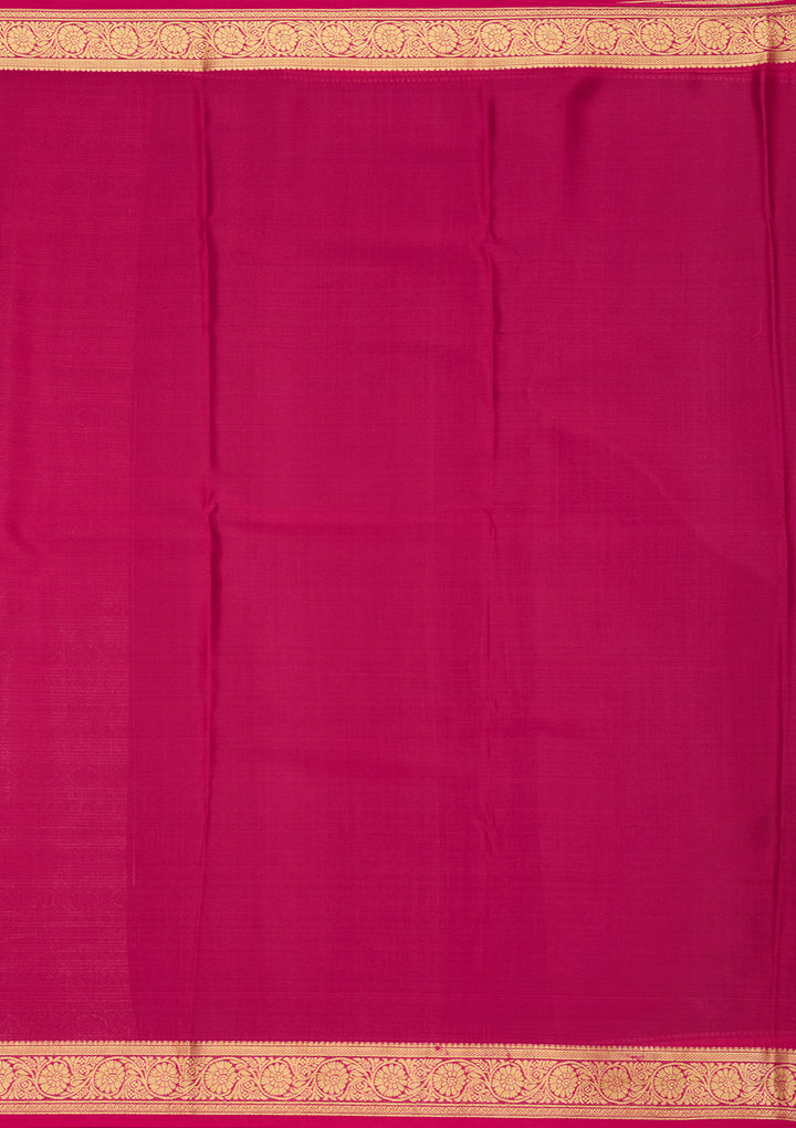 Grey Zariwork Pure Crepe Silk Saree