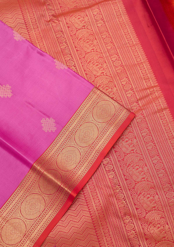 Lavender Zariwork Silk Saree