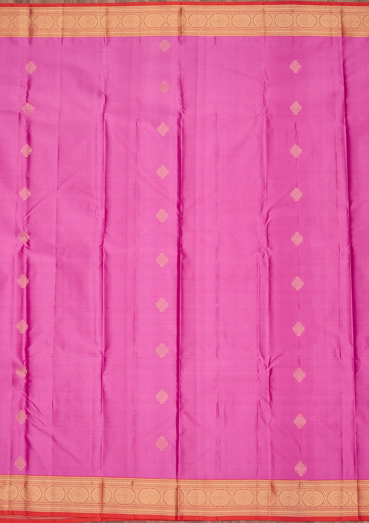 Lavender Zariwork Silk Saree