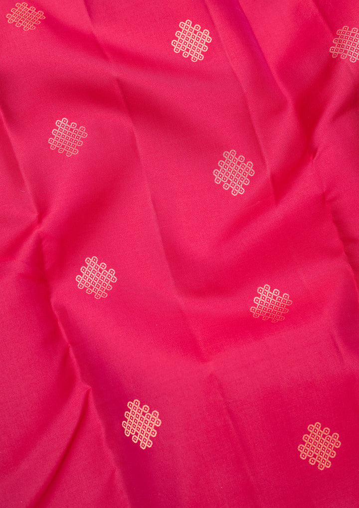 Pink Zariwork Silk Saree