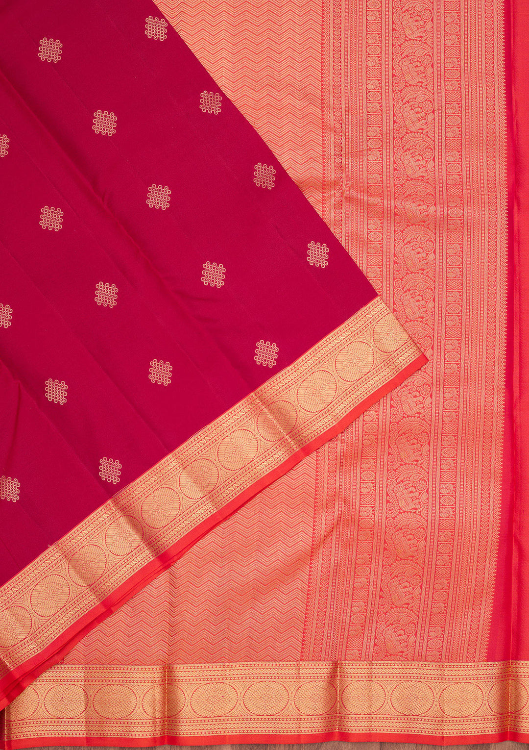 Pink Zariwork Silk Saree