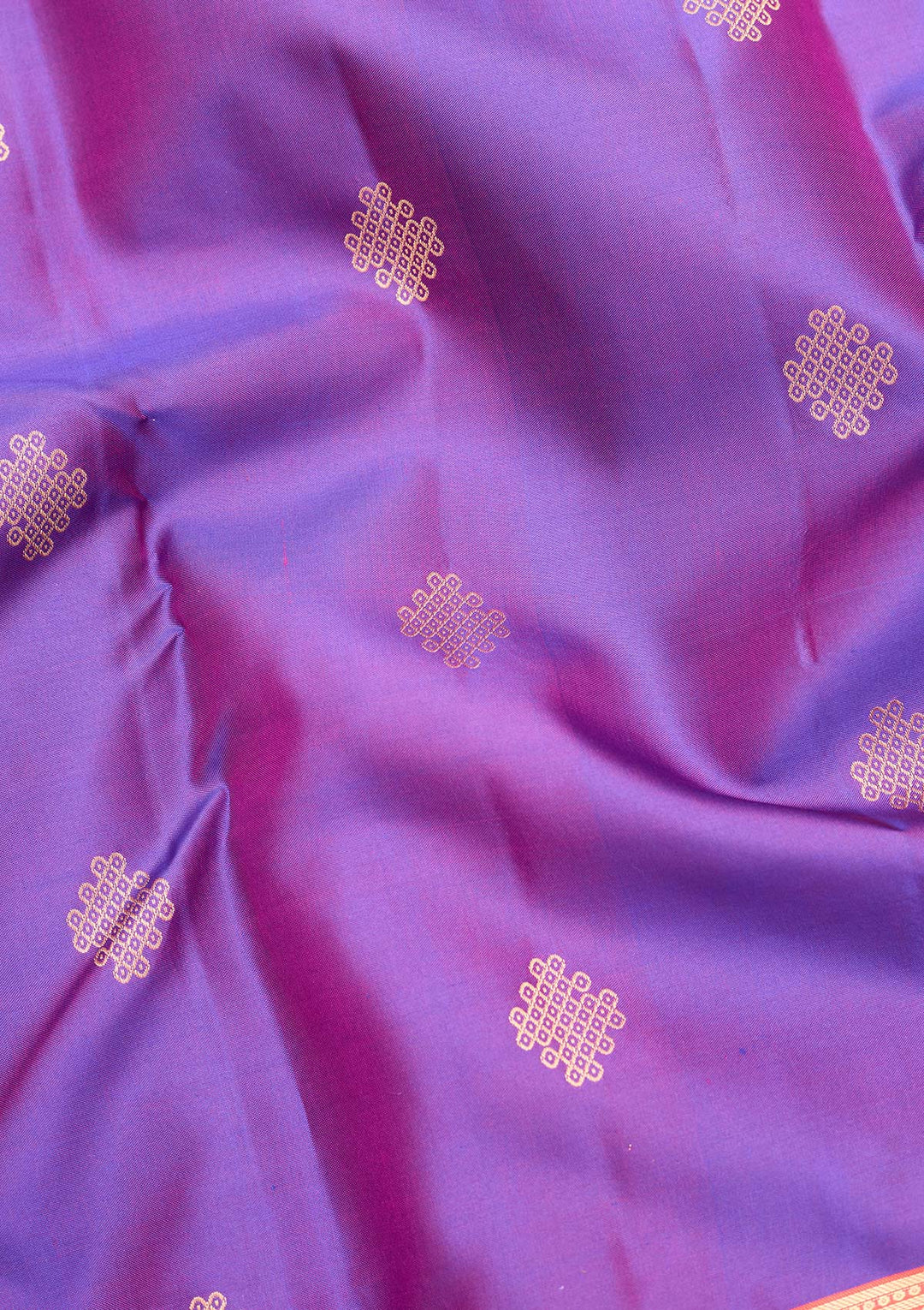 Purple Zariwork Silk Saree