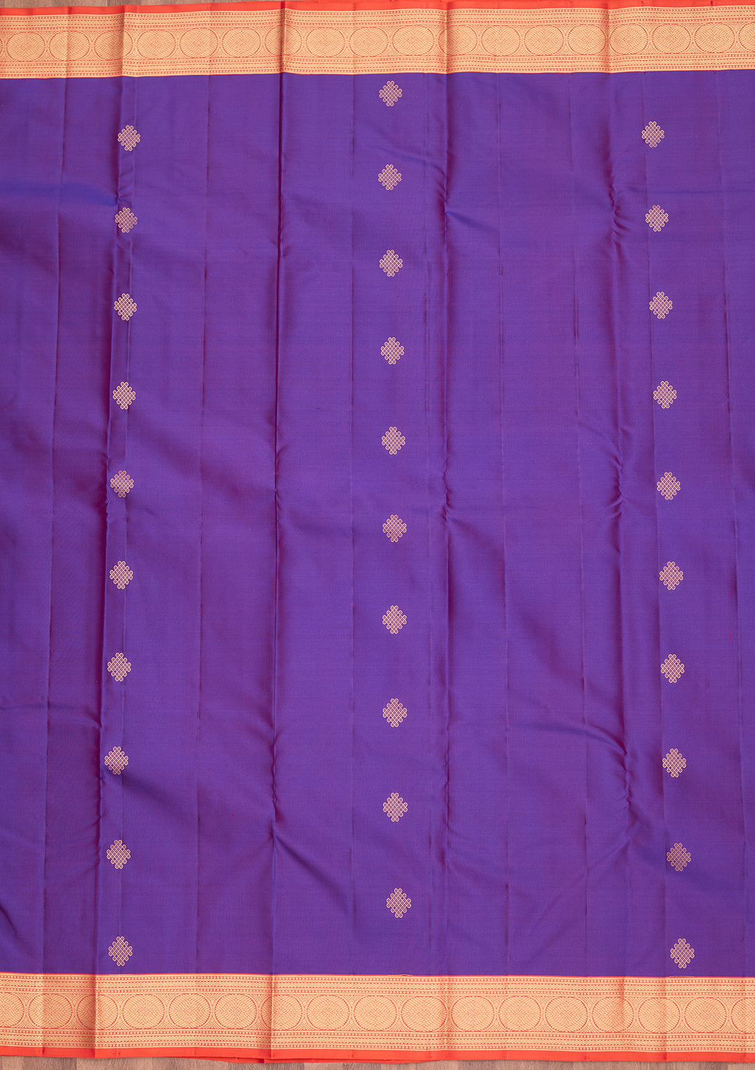 Purple Zariwork Silk Saree