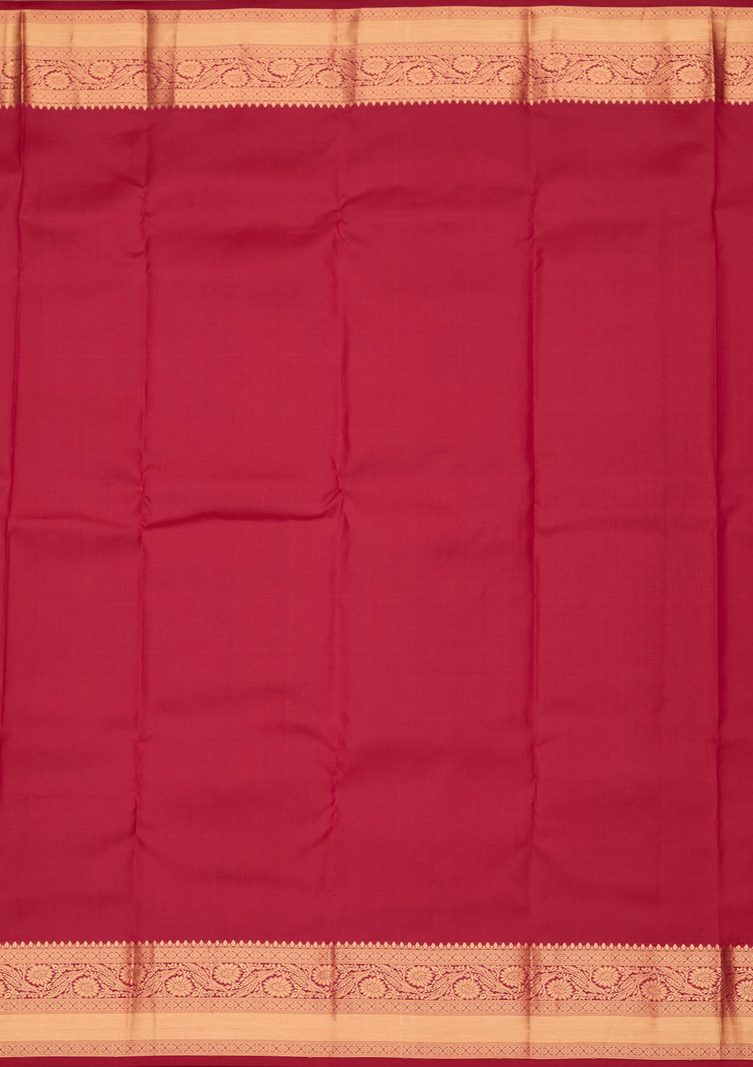 Rani Pink Zariwork Pure Silk Saree