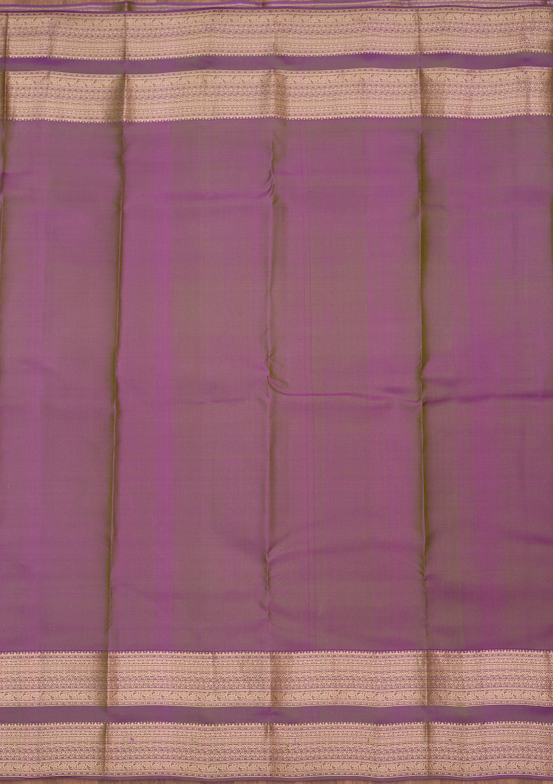 Parrot Green Zariwork Pure Silk Saree