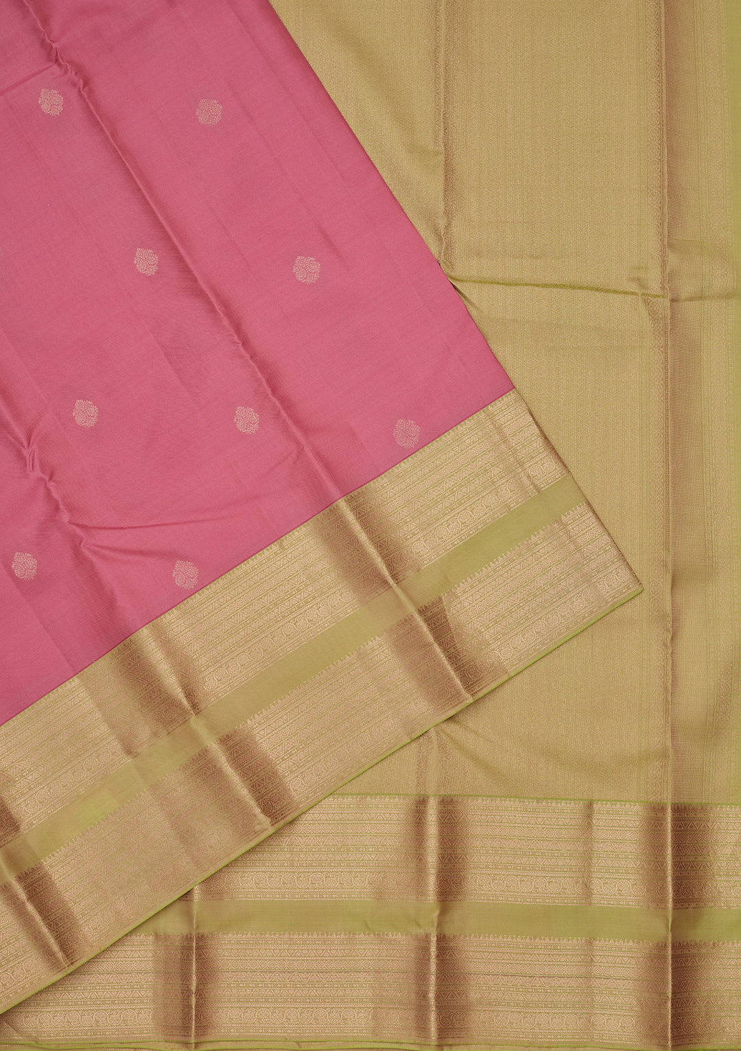 Pink Zariwork Pure Silk Saree