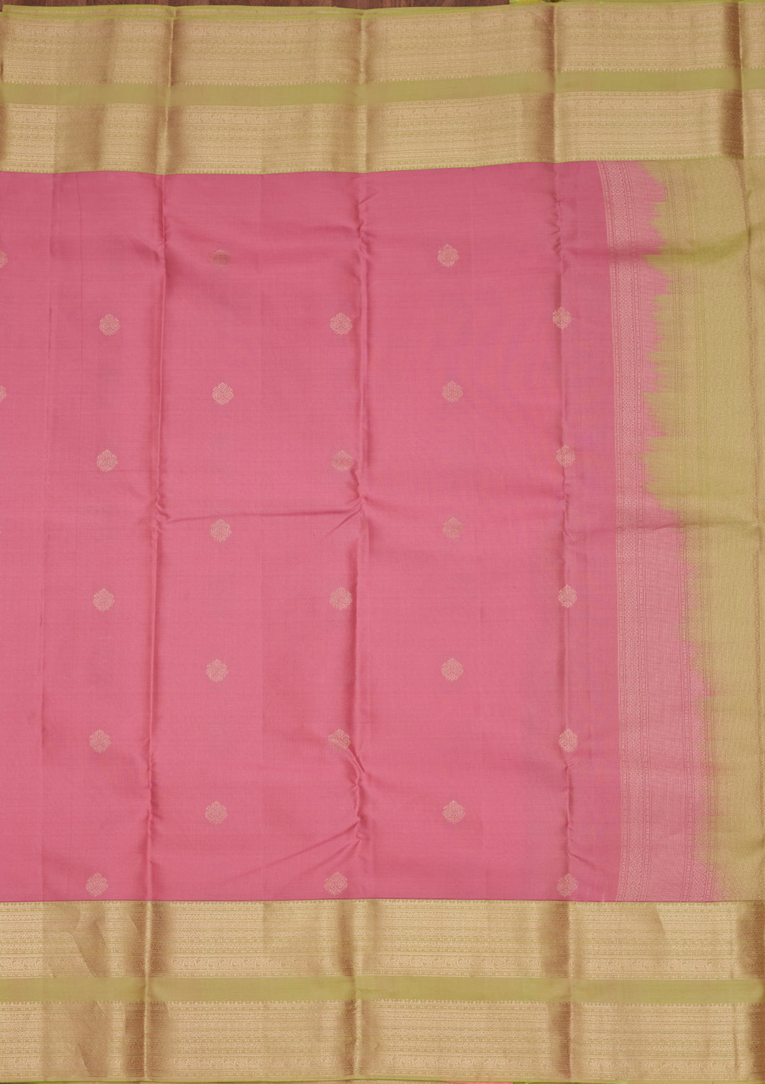 Pink Zariwork Pure Silk Saree