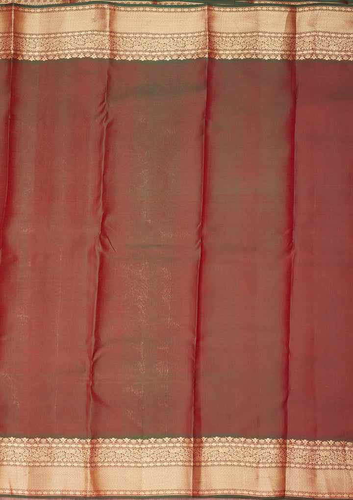Red Zariwork Pure Silk Saree