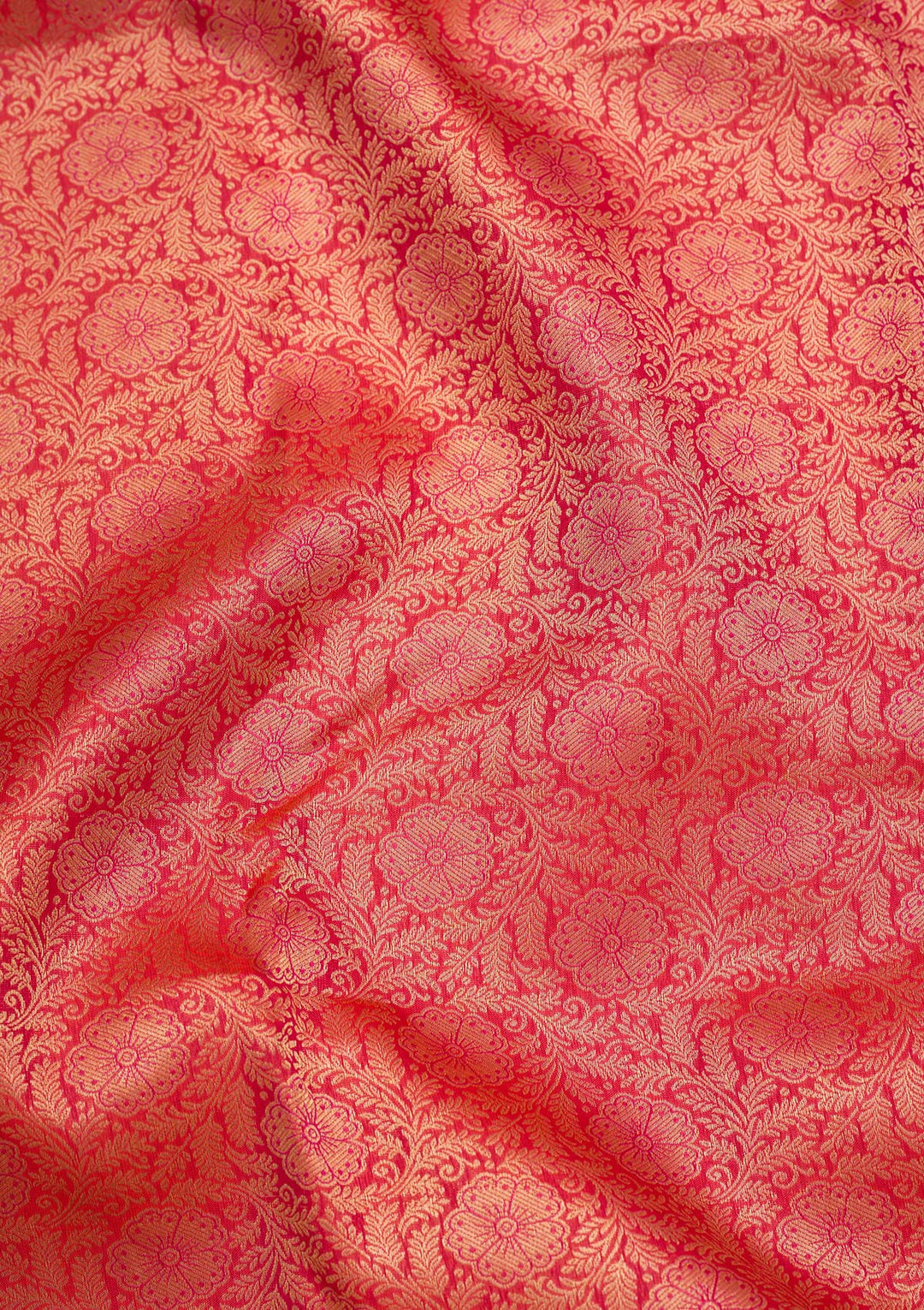 Pink Zariwork Pure Silk Saree