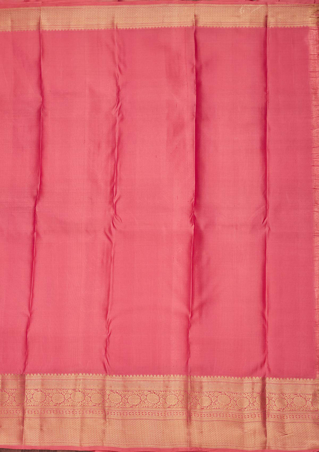Onion Pink Zariwork Pure Silk Saree