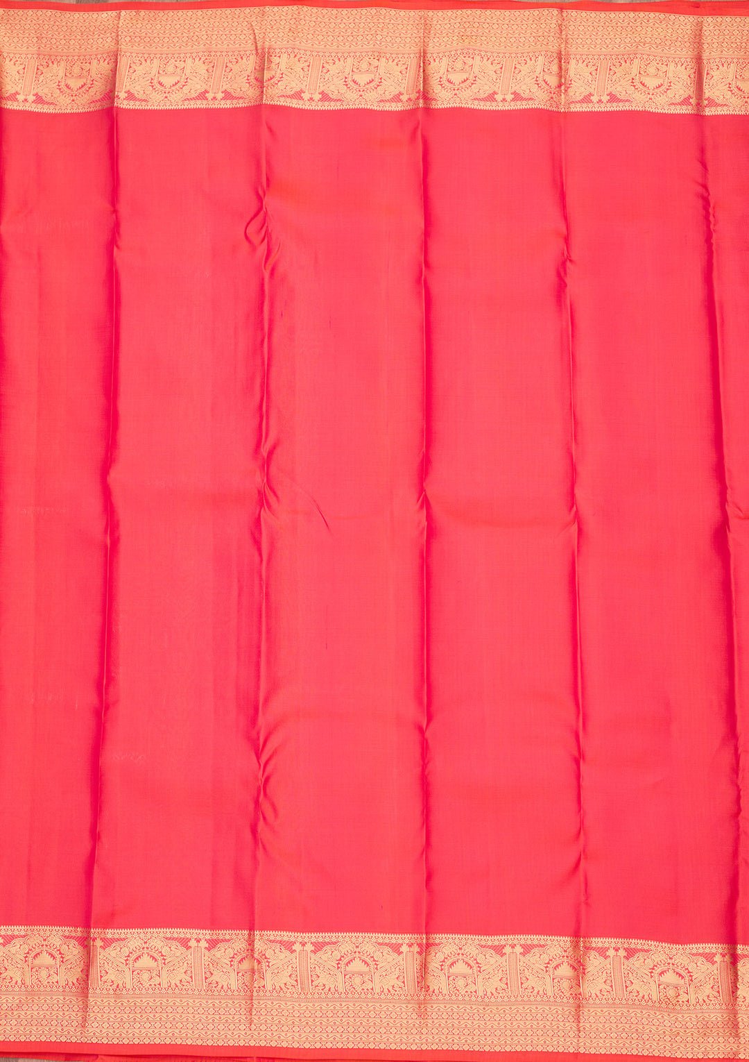 Onion Pink Zariwork Pure Silk Saree