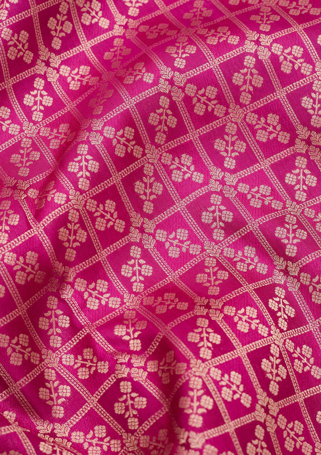 Purple Zariwork Pure Silk Saree