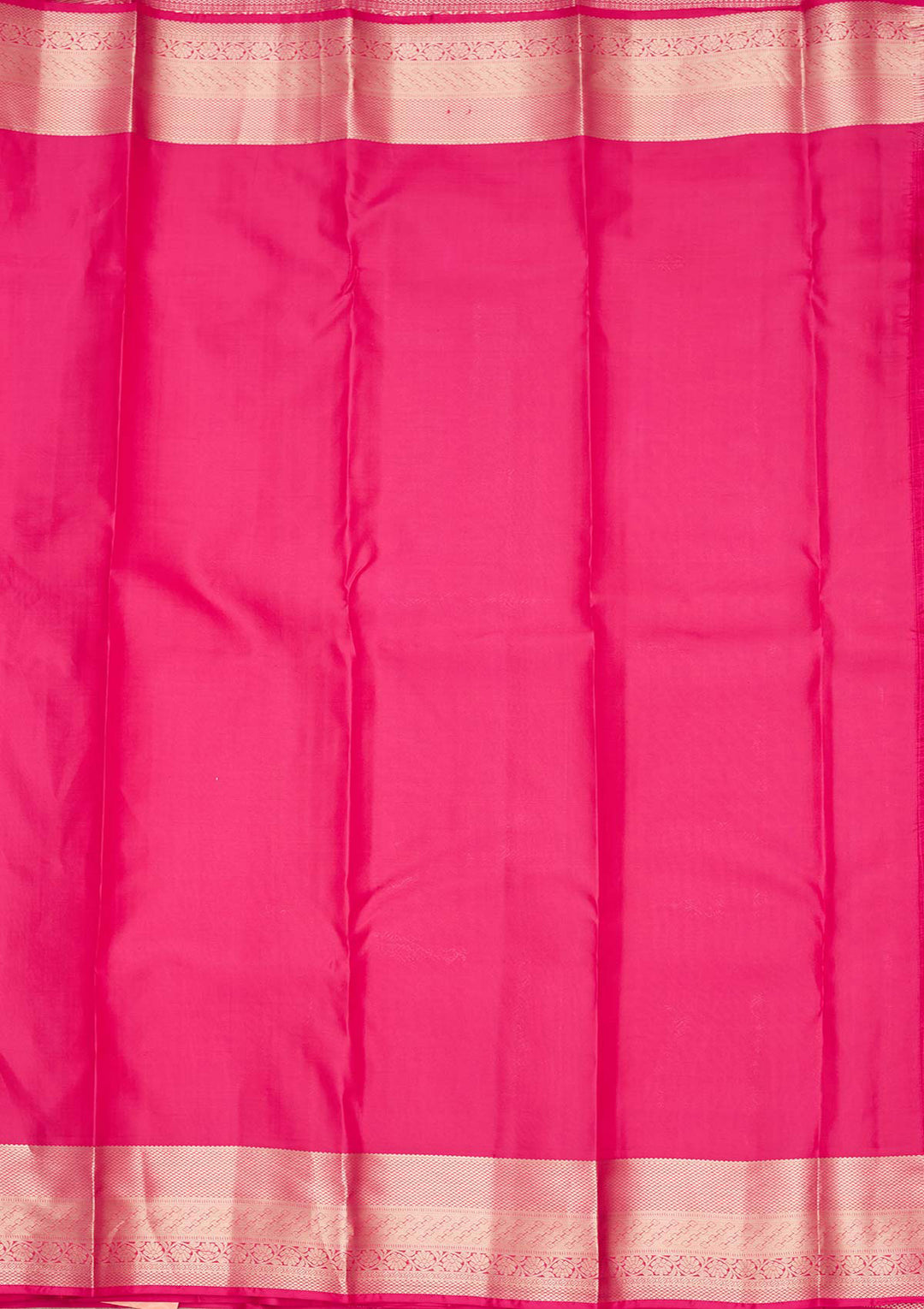 Rani Pink Zariwork Pure Silk Saree