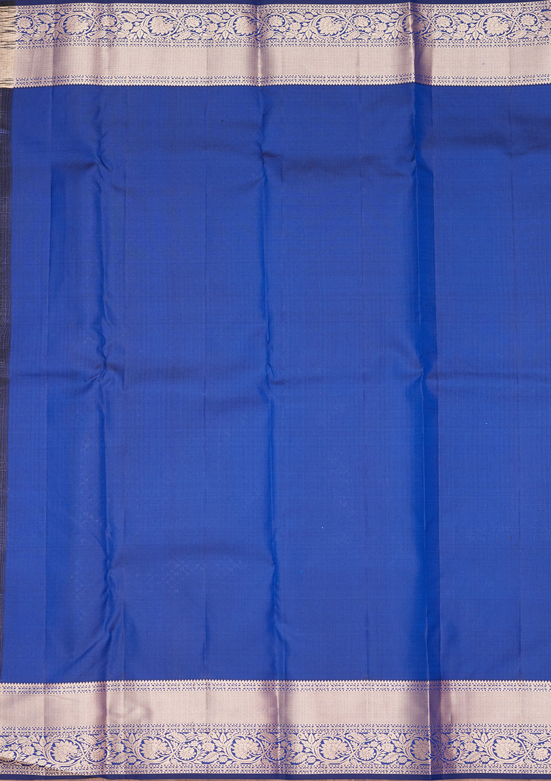 Royal Blue Zariwork Pure Silk Saree