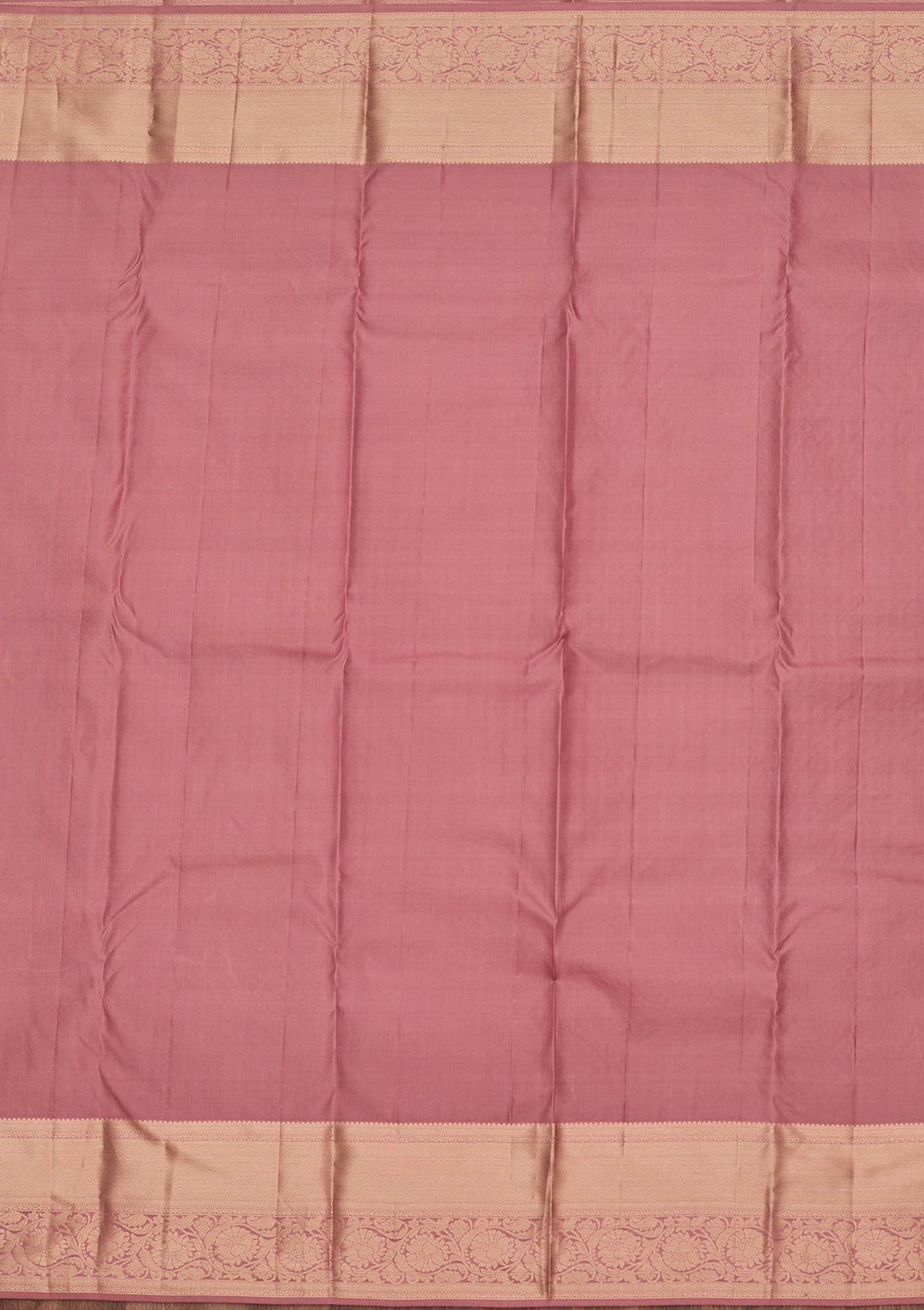 Onion Pink Zariwork Pure Silk Saree