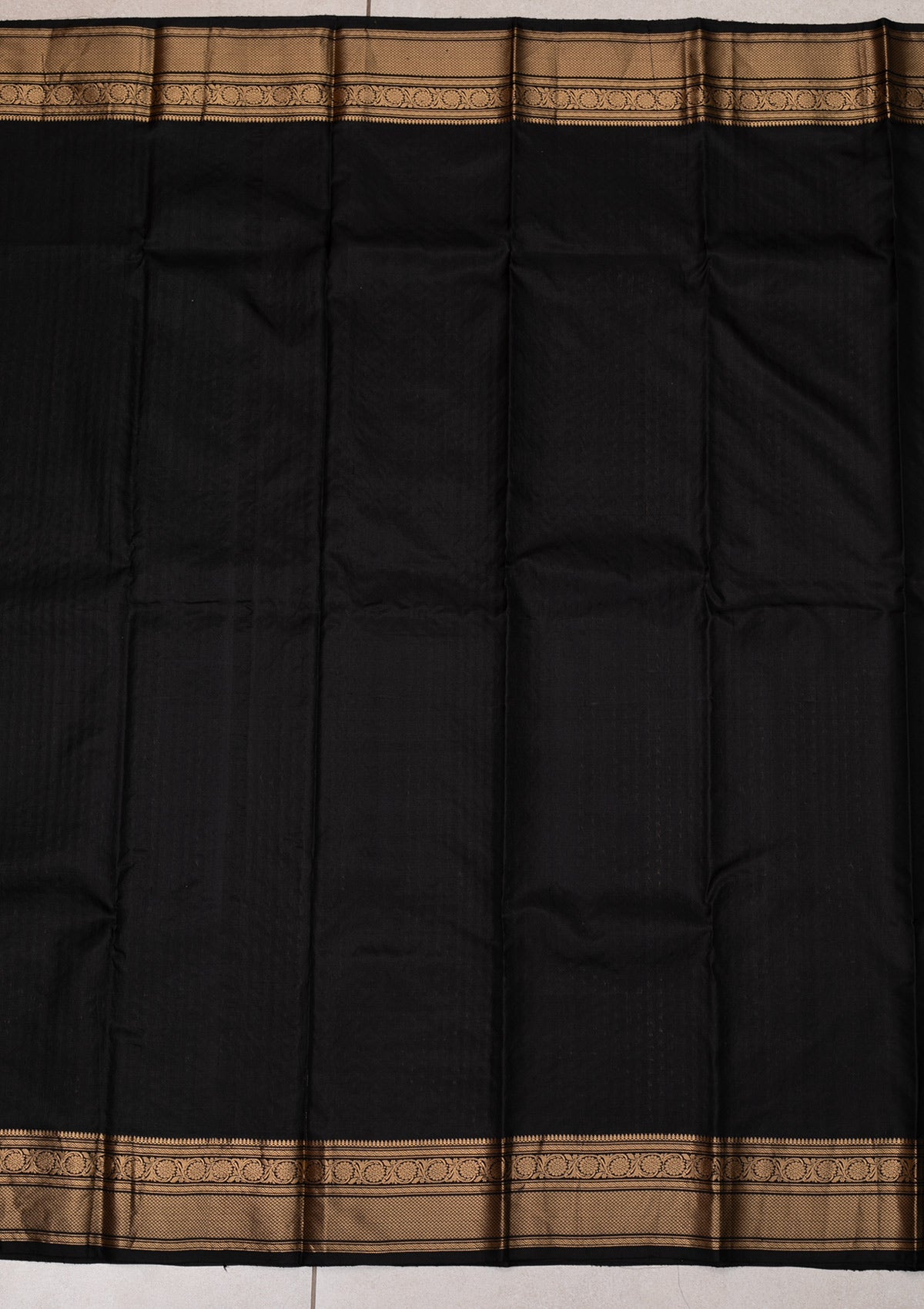 Black Zariwork Pure Silk Saree