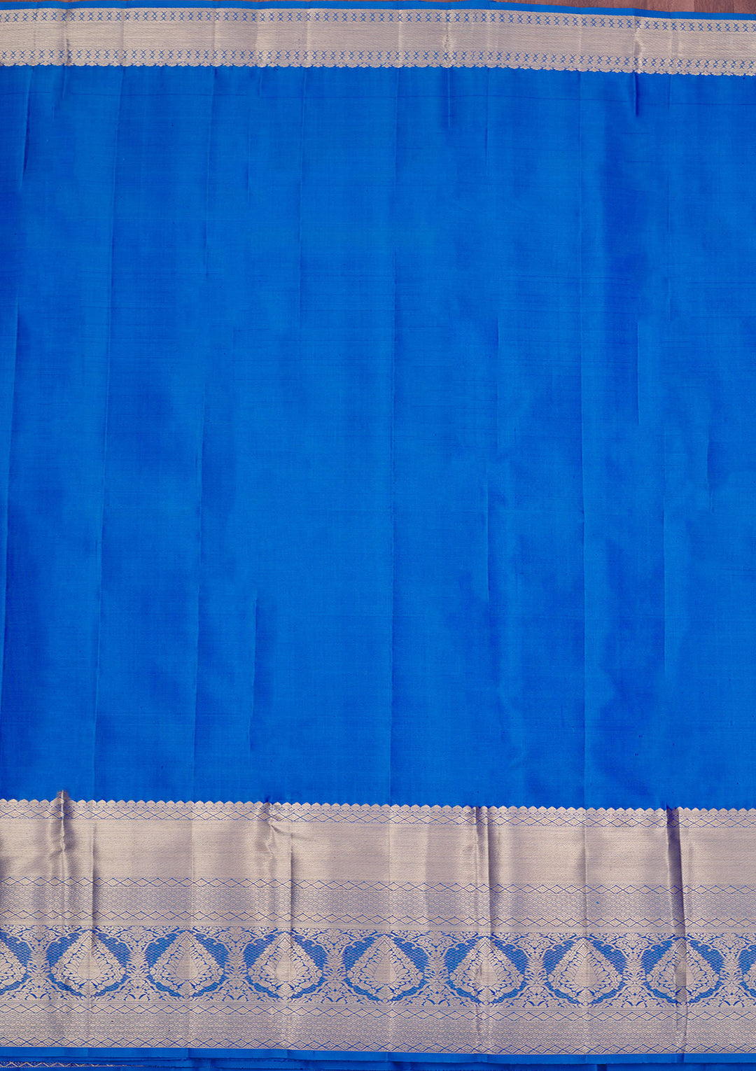 Blue Zariwork Pure Silk Saree