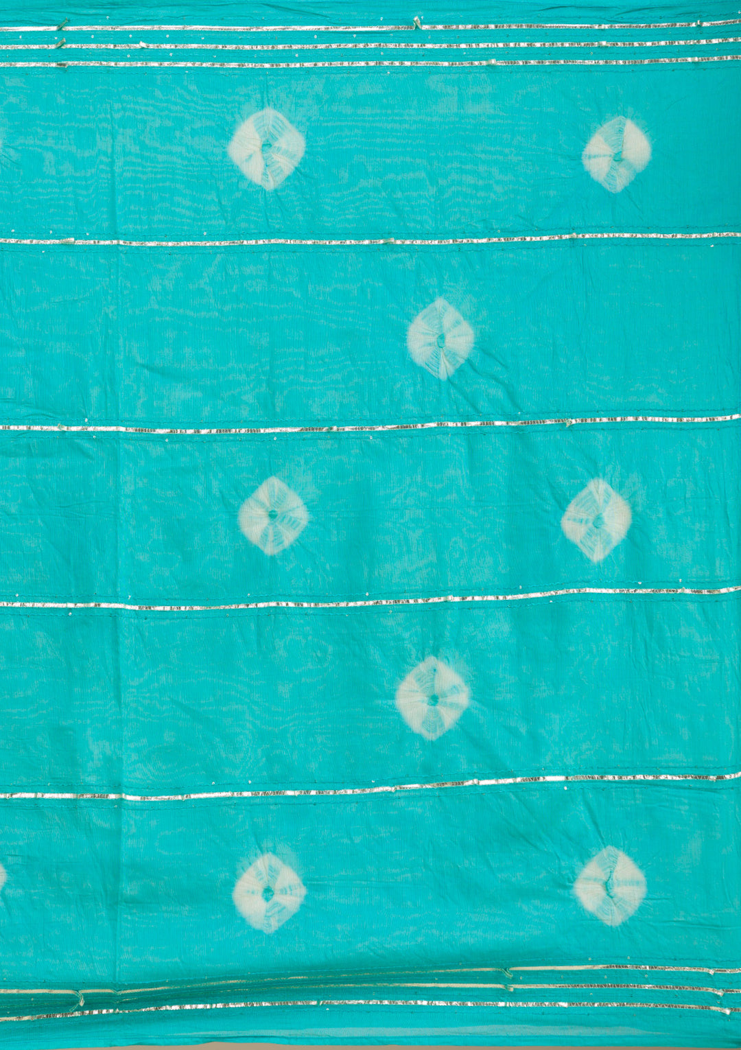 Blue Zariwork Semi Crepe Readymade Salwar Suit