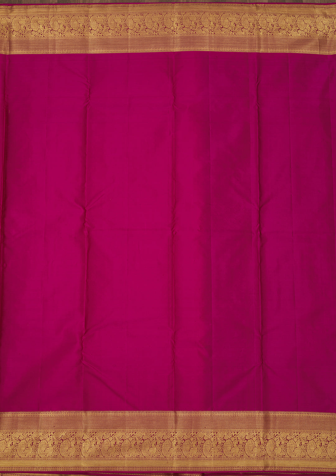 Brown Zariwork Pure Silk Saree