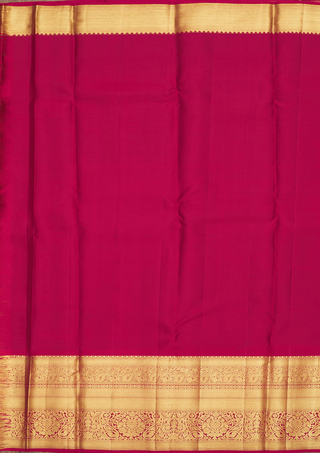 Brown Zariwork Pure Silk Saree