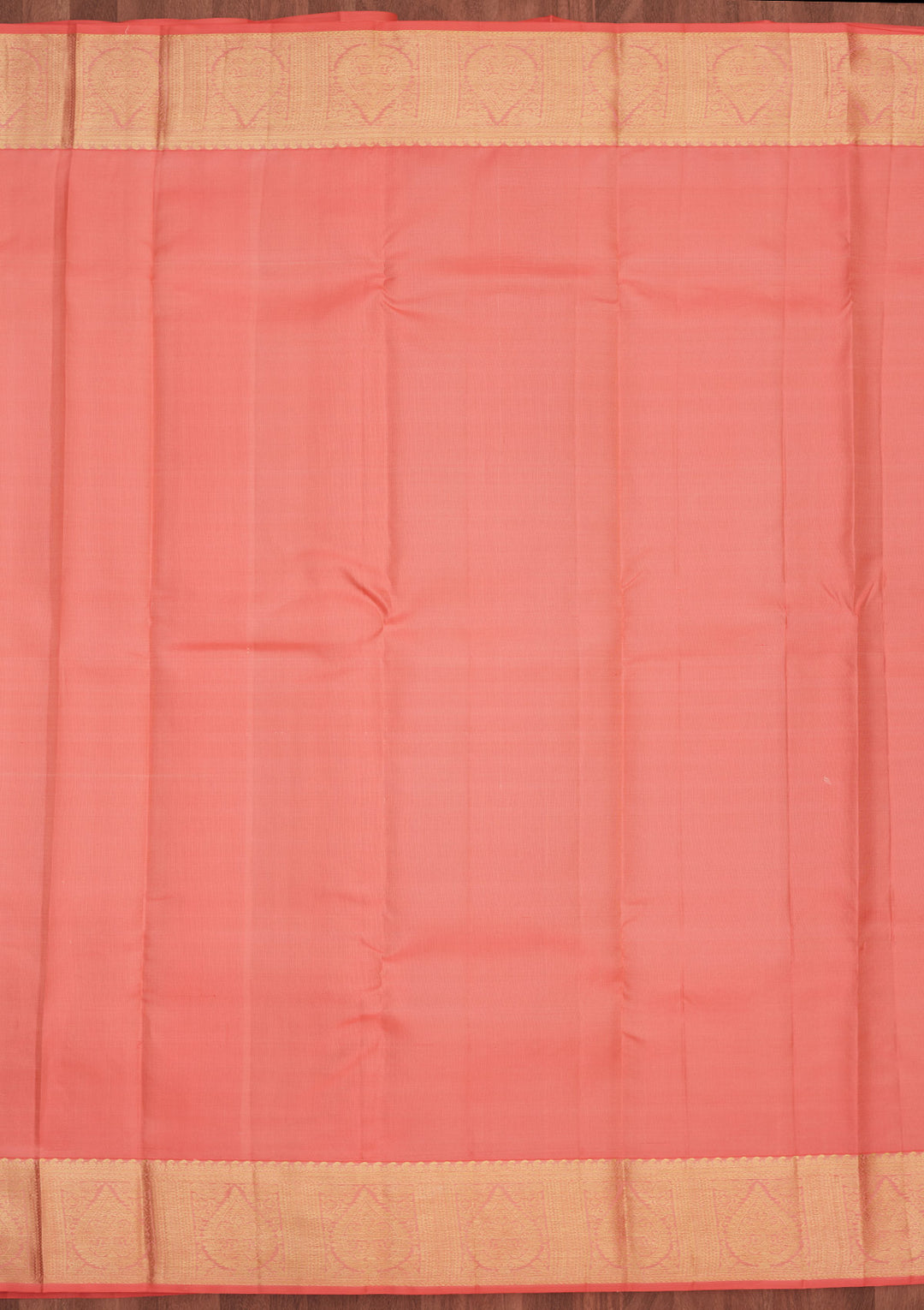 Cream Zariwork Pure Silk Saree