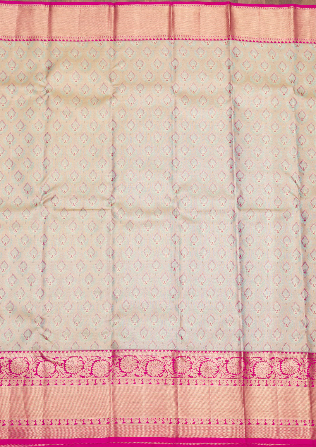 Gold Zariwork Pure Silk Saree