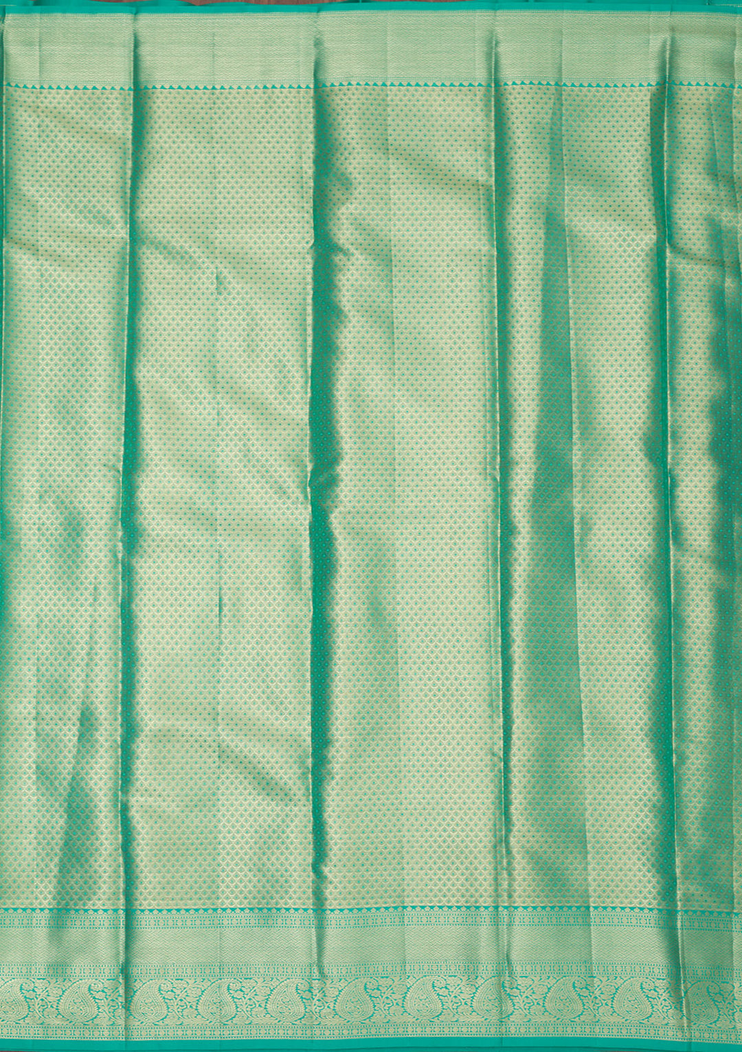 Green Zariwork Pure Silk Saree