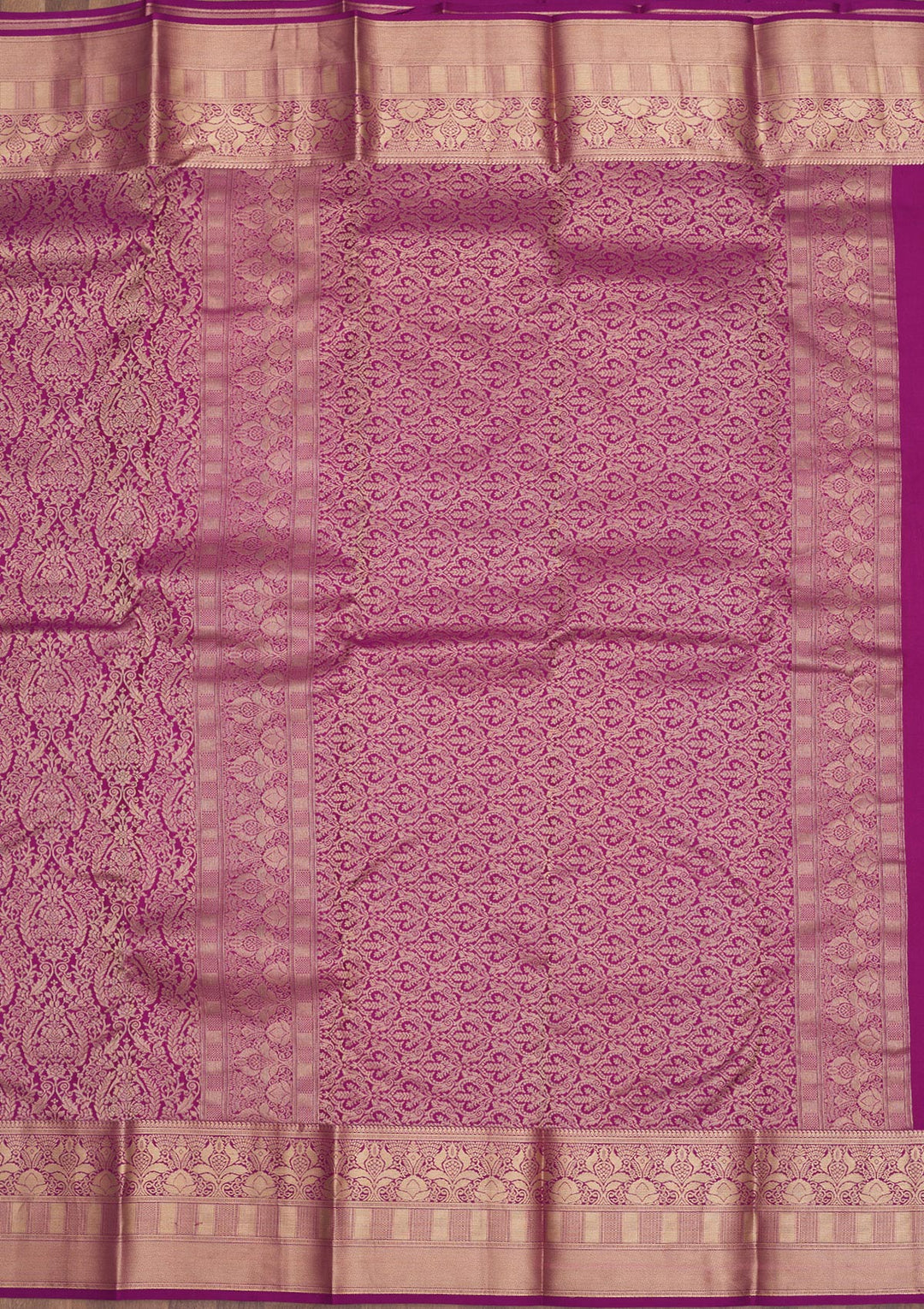 Lavender Zariwork Pure Silk Saree