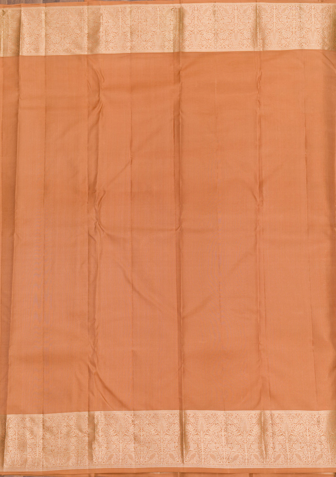Light Brown Zariwork Pure Silk Saree