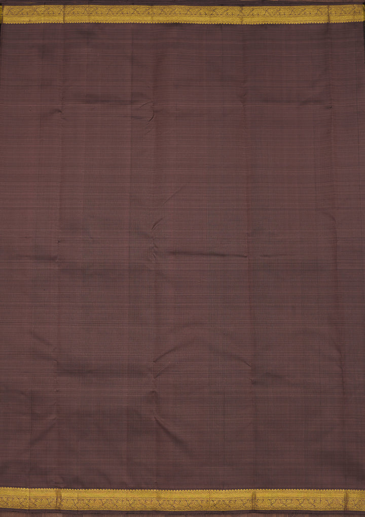 Mauve Zariwork Pure Silk Saree