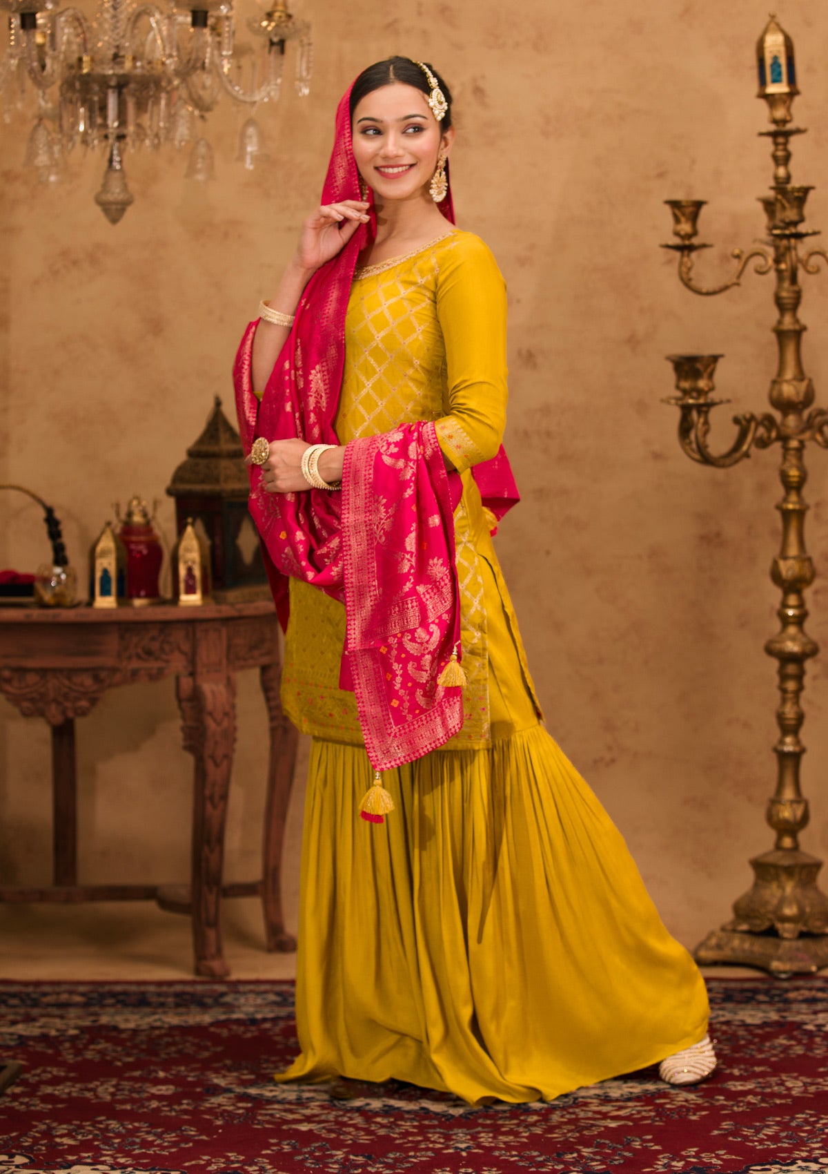 Banarsi sharara suit outlet