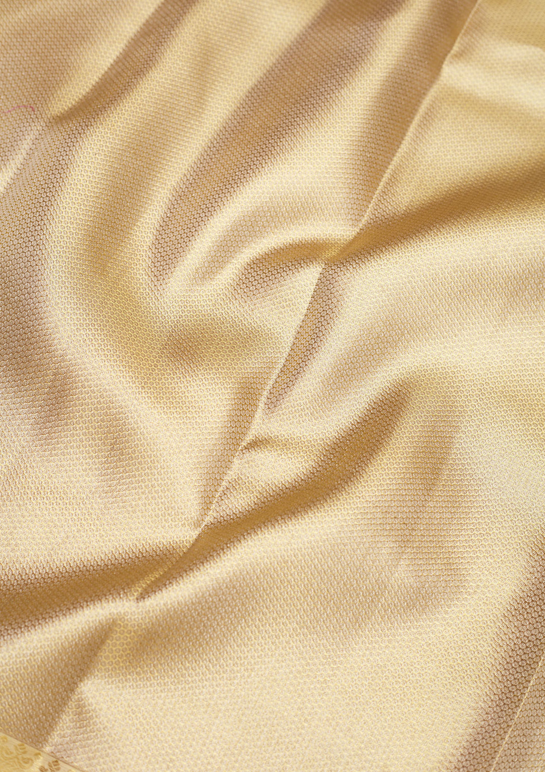 Off White Zariwork Pure Silk Saree