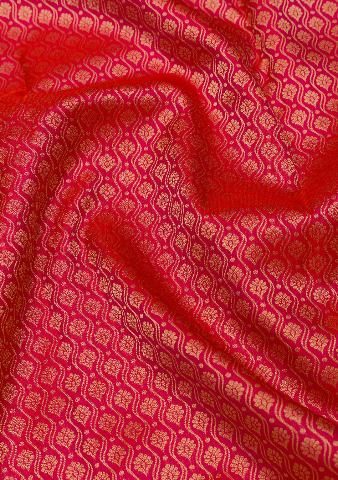 Orange Zariwork Pure Silk Saree