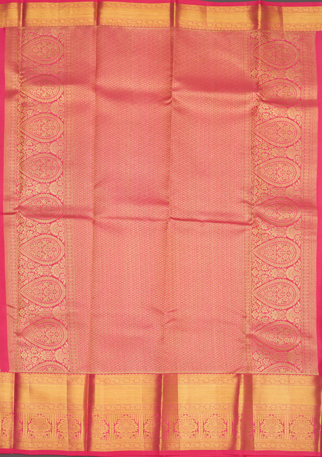 Pink Zariwork Pure Silk Saree