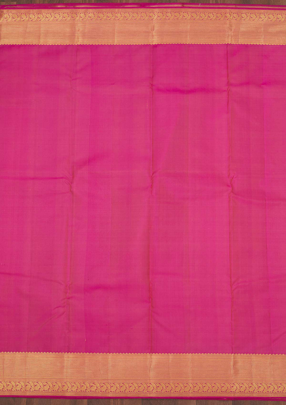 Peach Zariwork Pure Silk Saree