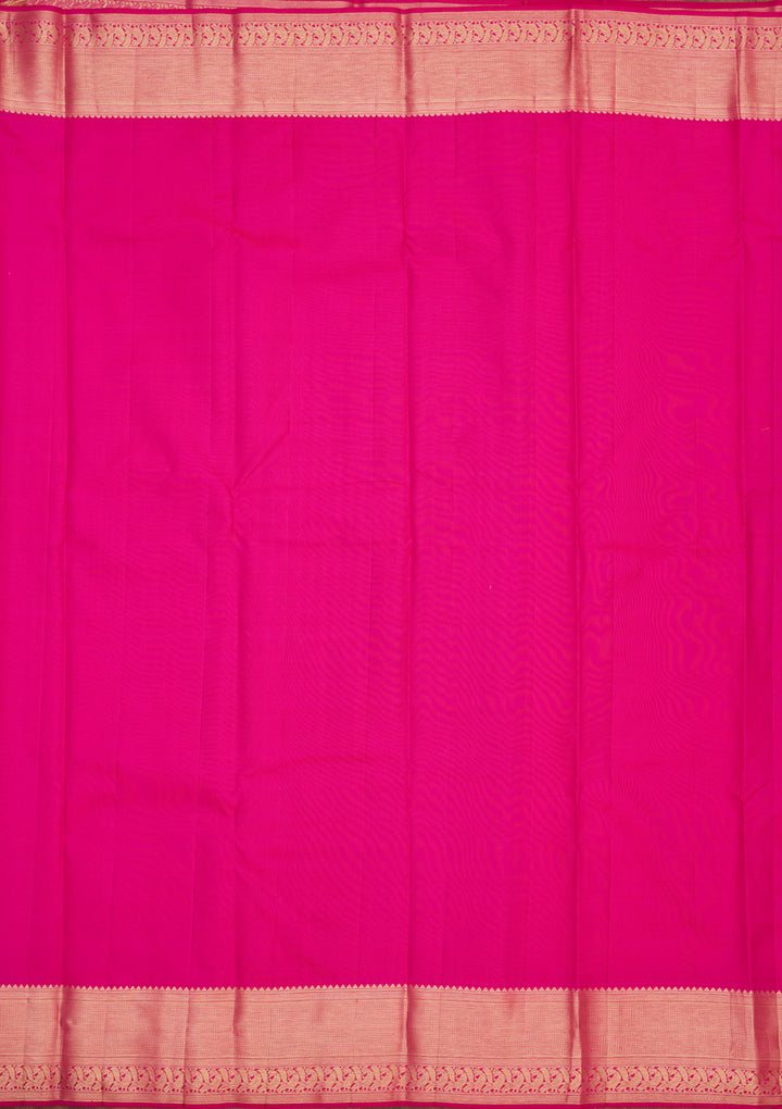 Pink Zariwork Pure Silk Saree