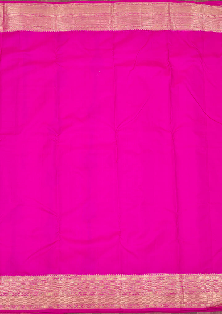 Pink Zariwork Pure Silk Saree